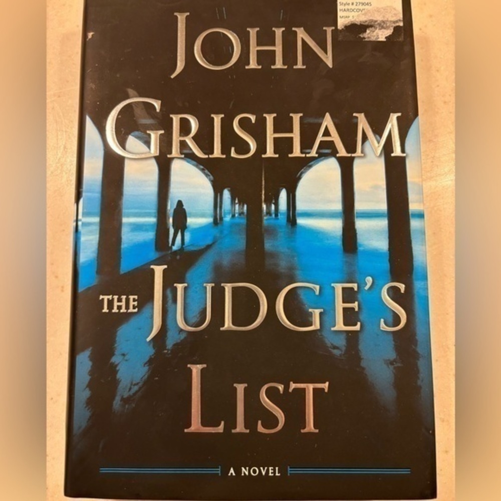 John Grisham The Judge"s List Hardback Novel